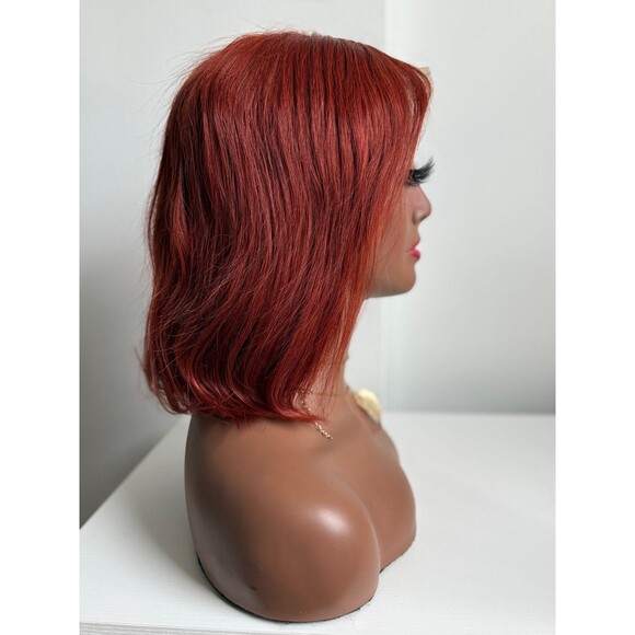 Human Hair Straight Bob Wig 10 Inch main image 5